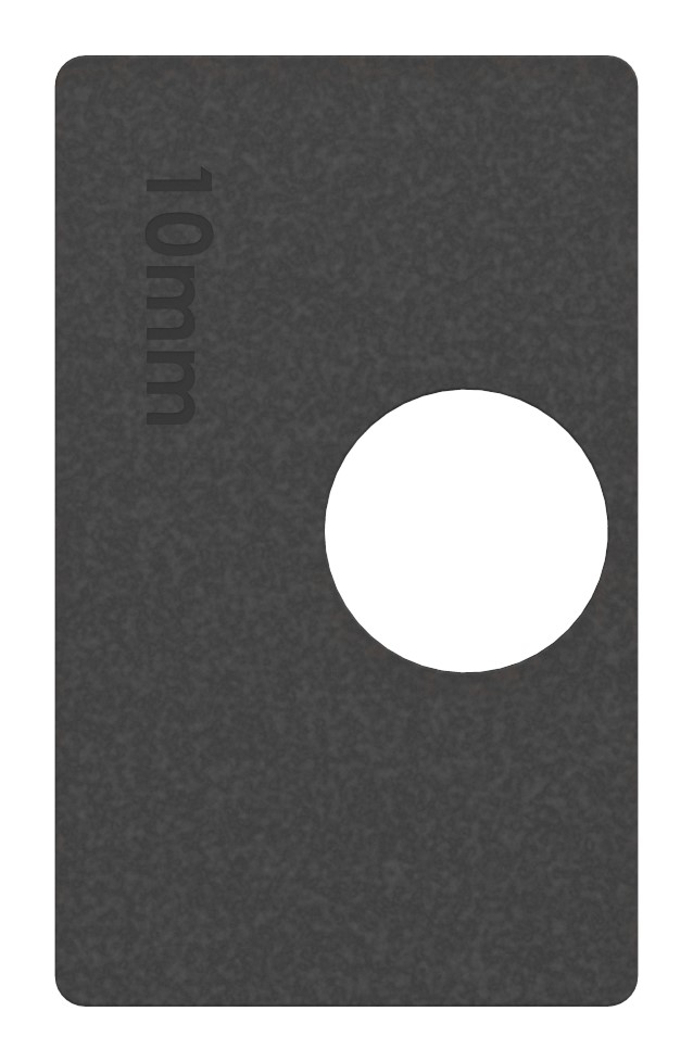 Gummi für Mod. 45, ESG-Glas 10mm Gummi für Mod. 45, ESG-Glas 10mm