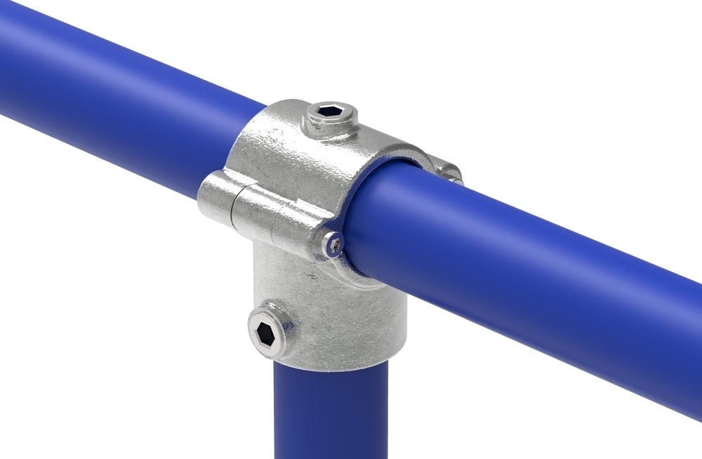 T-Stück aufklappbar, für Rohr Ø 48,3mm