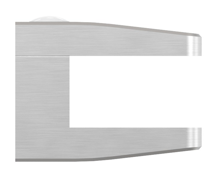 Glasklemme Mod. 39, Anschluss: gerade, V4A Glasklemme Mod. 39, Anschluss: gerade, V4A
