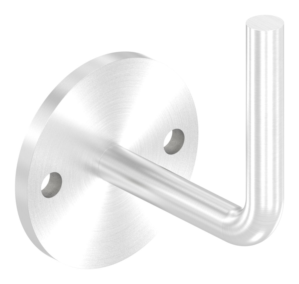 Handlaufhalter zum Anschweißen (Ronde und Bügel verschweißt), V2A