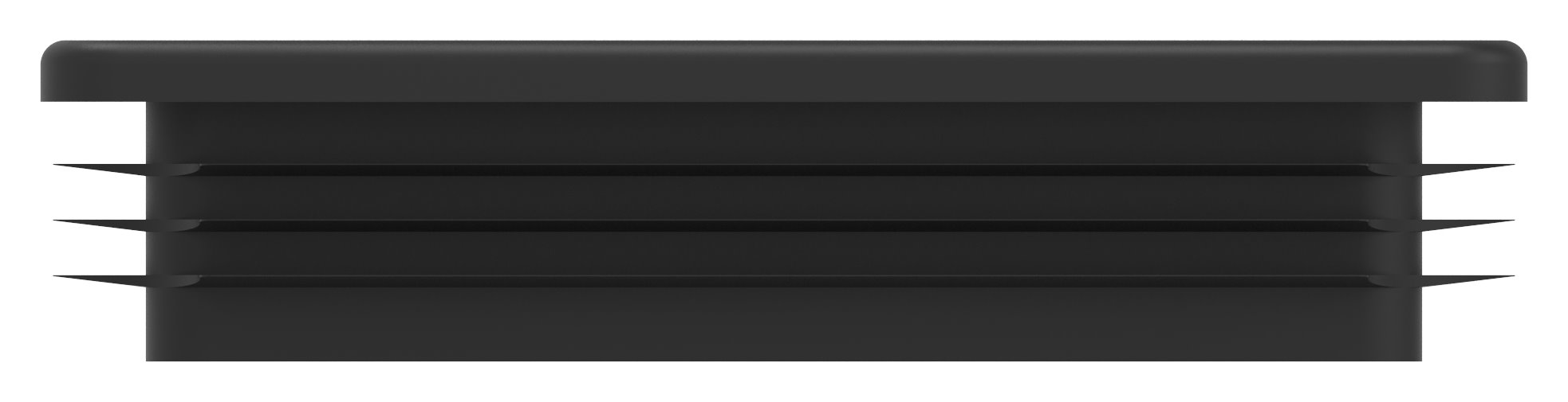 Kunststoffkappe für Quadratrohr 120x120mm