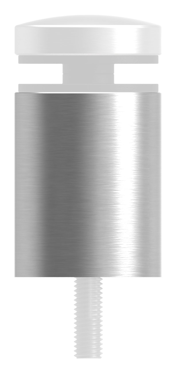 Unterteil Ø 40mm, mit Durchgangsbohrung , t: 50mm, V2A