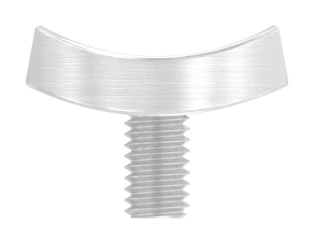 Handlaufanschlussplatte verstellbar, 42,4mm, V4A