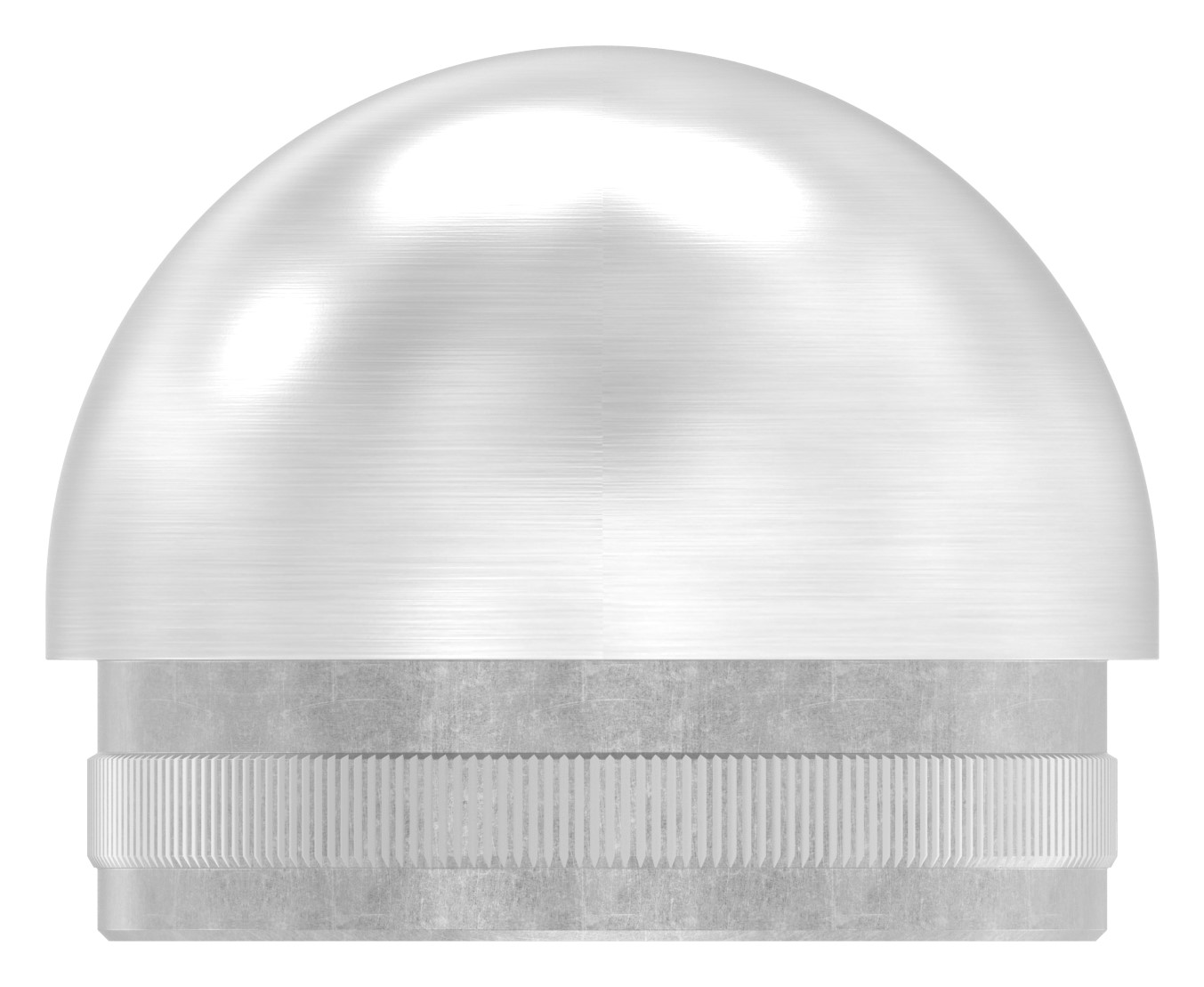 Rohrabschlussstopfen, für Rohr 48,3x2,0mm, V2A