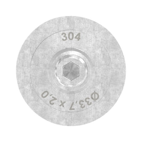 Wandhalter mit Gelenk zum Einbetonieren für Rohr 33,7x2,0mm, V2A