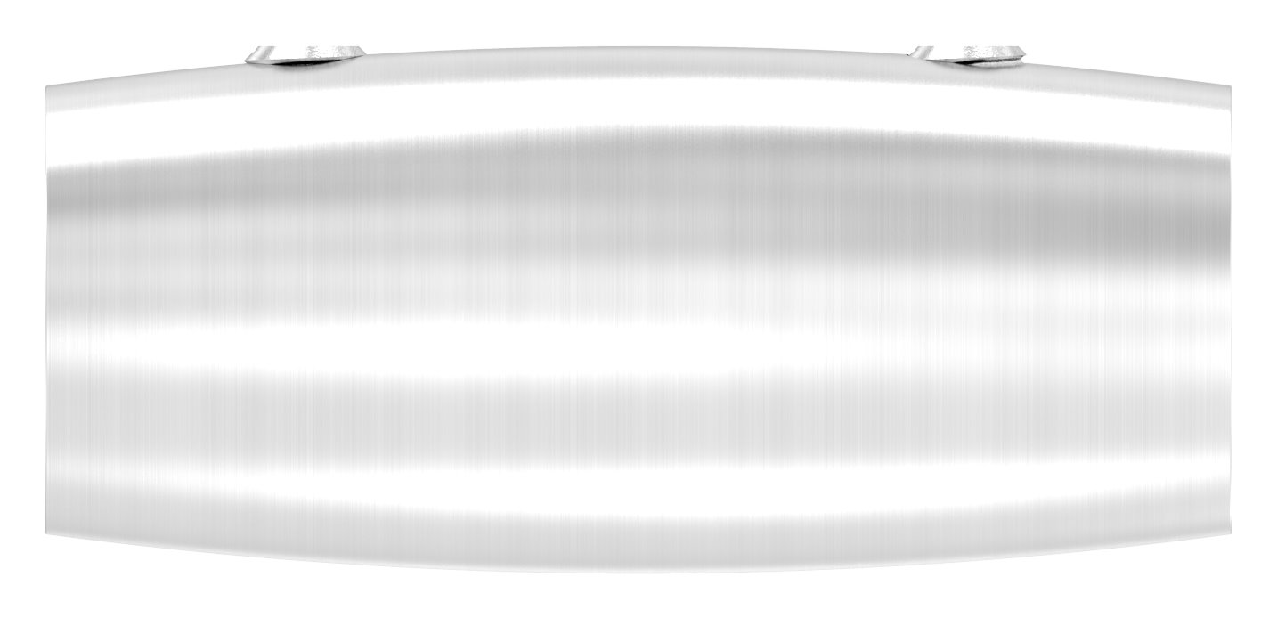 Stabverbinder für 14mm Rund, L: 45mm, Ø 20mm, V2A