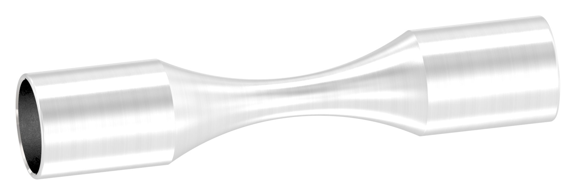 Rundstabverbinder (zum Biegen), für 14mm Rund, V2A