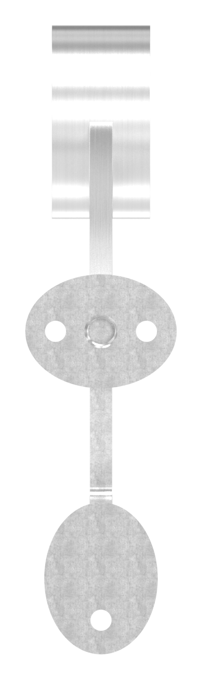 Fußlauf- / Handlaufstütze, für Rohr 42,4mm, V2A Fußlauf- / Handlaufstütze, für Rohr 42,4mm, V2A