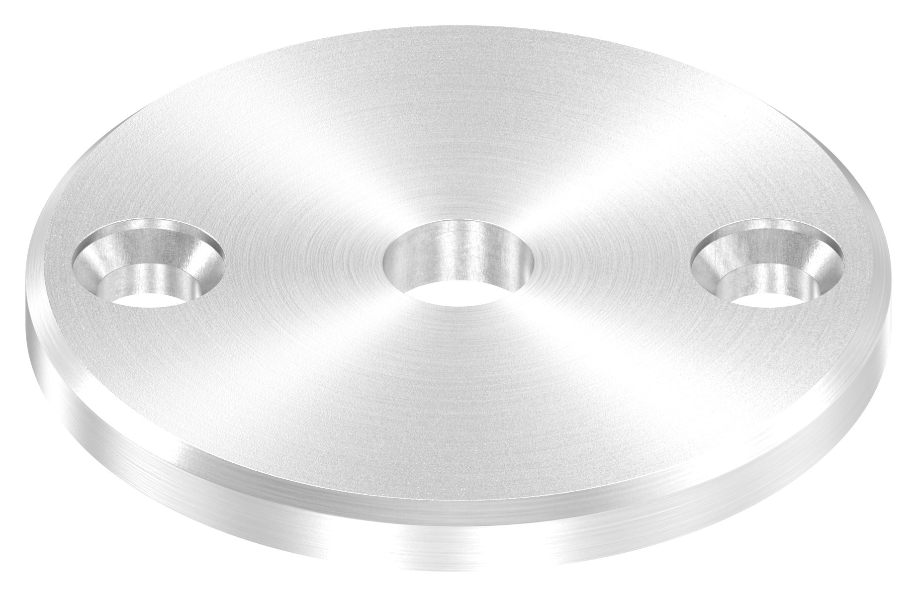 Ronde, Ø 70x6mm, mit Rundschliff, V2A