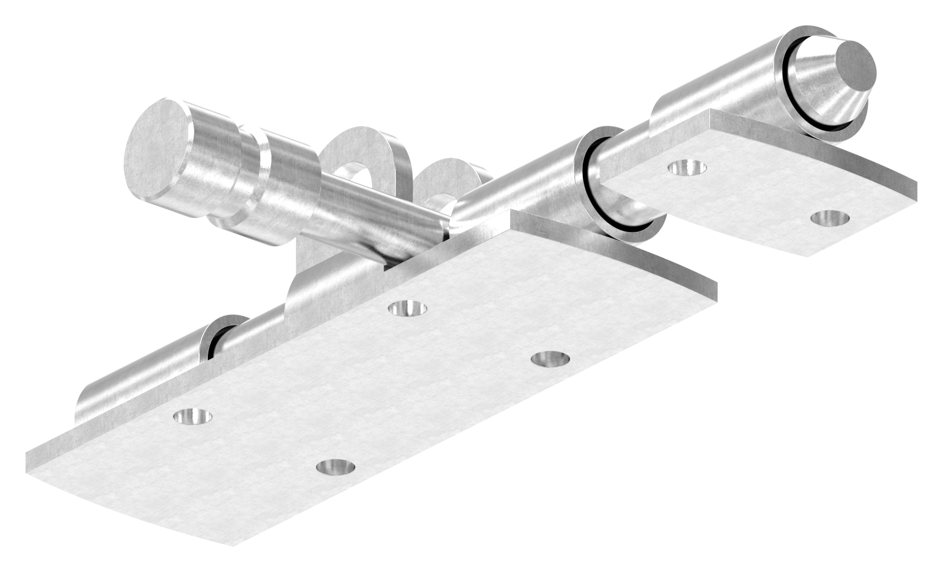 Torriegel zum Anschrauben, Edelstahl V2A