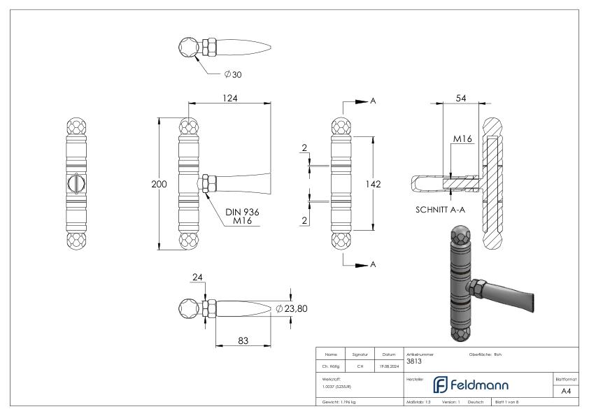 Verstellbares Türband
