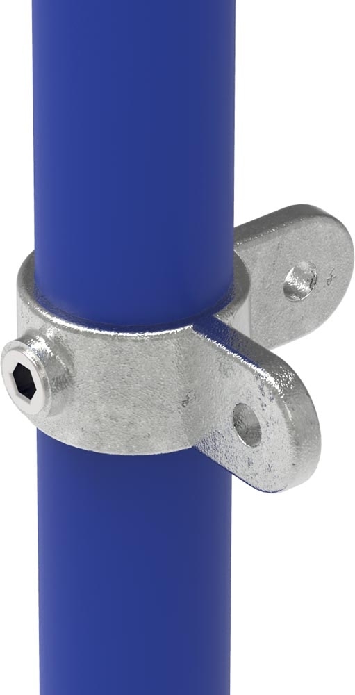 Halter mit 2 Laschen, 90°, für Rohr Ø 26,9mm