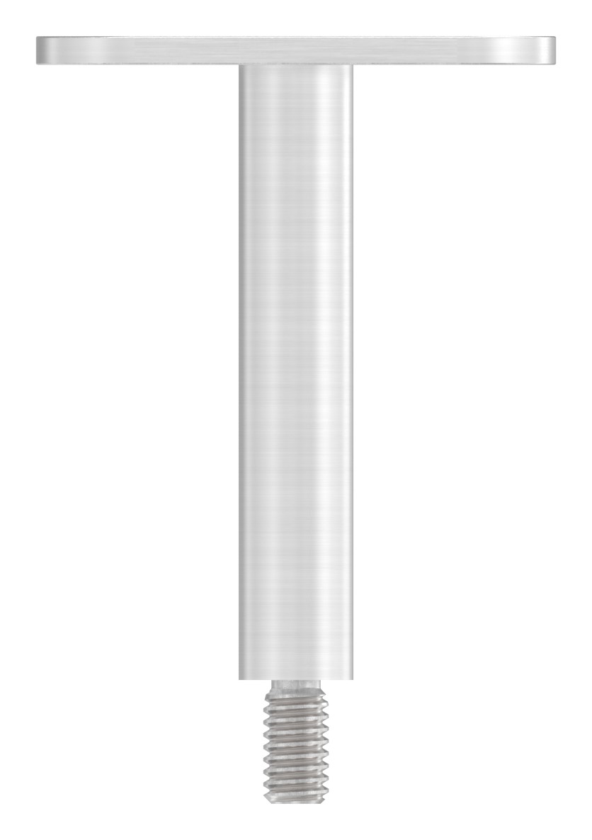 Stift Ø 14mm mit Handlaufanschlussplatte flach, V2A