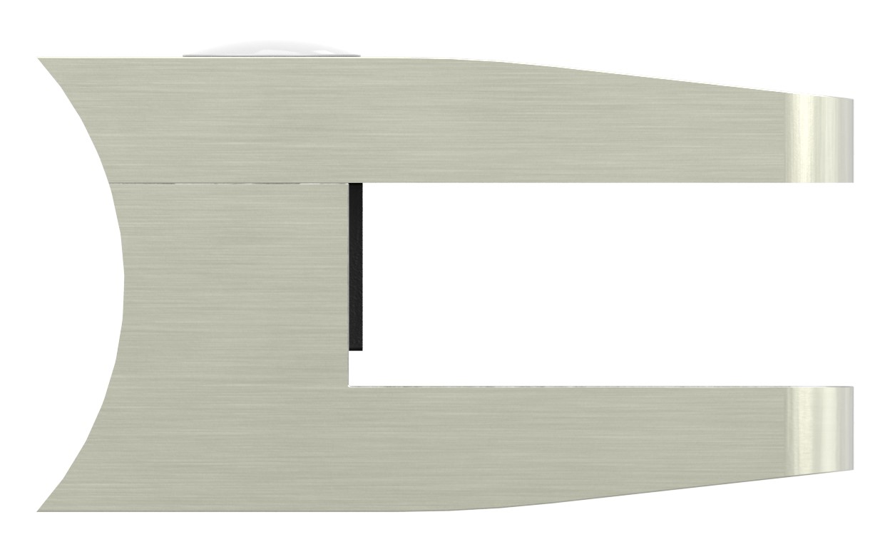 Glasklemme Mod. 14, Anschluss: 48,3mm, VA-Effekt Glasklemme Mod. 14, Anschluss: 48,3mm, VA-Effekt