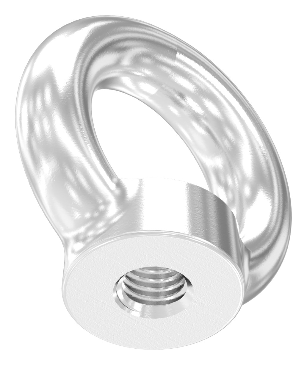 Ringmutter mit Innengewinde 8mm, V4A