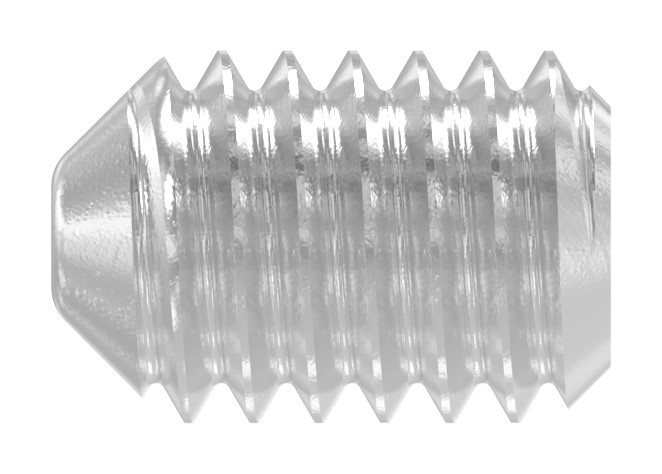 Gewindestift M4x6, V2A, DIN 914 / ISO 4027 Gewindestift M4x6, V2A, DIN 914 / ISO 4027