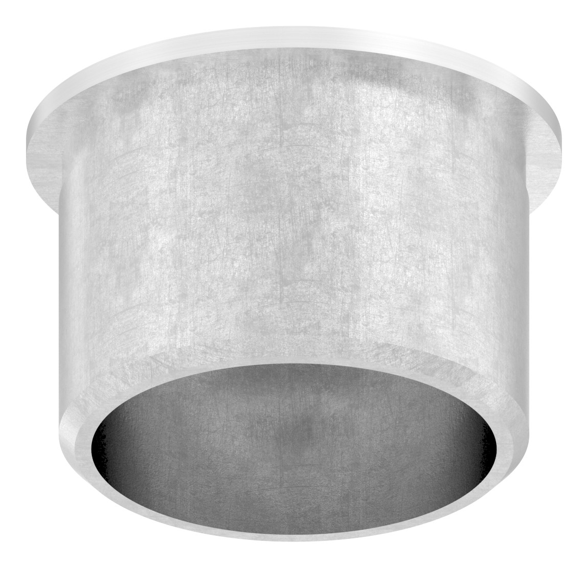Rohrabschlussstopfen zum Kleben mit M8 für 33,7x2,0mm, V2A