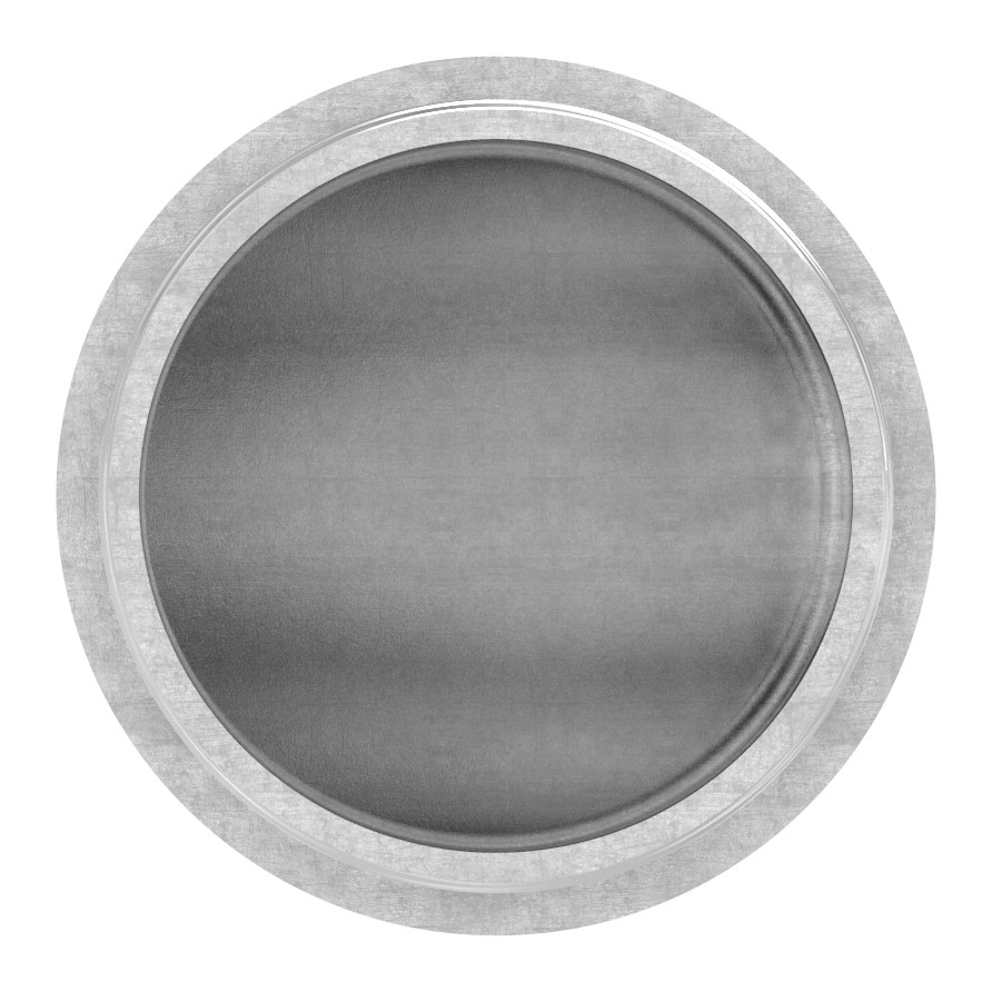 Endbogen 45°, für Rohr 42,4x2,0mm, V2A