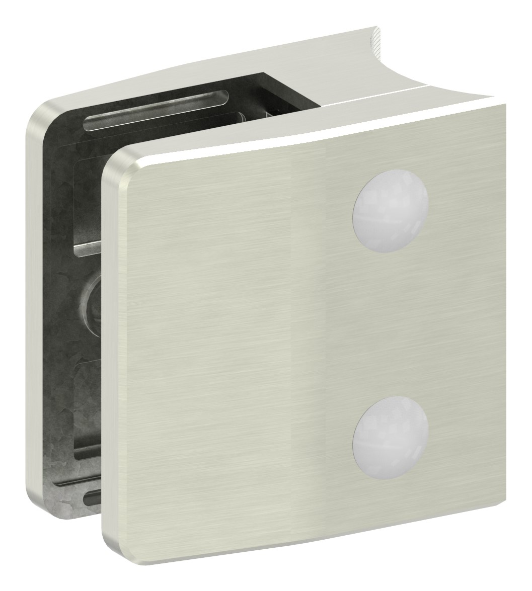 Glasklemme Mod. 35, Anschluss: 48,3mm, VA-Effekt Glasklemme Mod. 35, Anschluss: 48,3mm, VA-Effekt