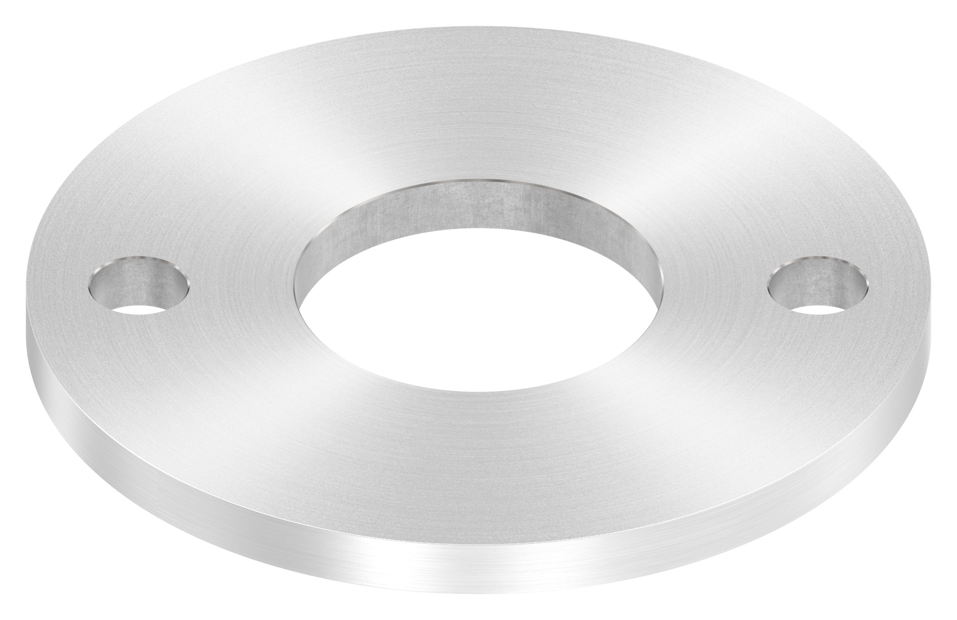 Ankerplatte Ø 120x8mm, mit Rundschliff, V2A