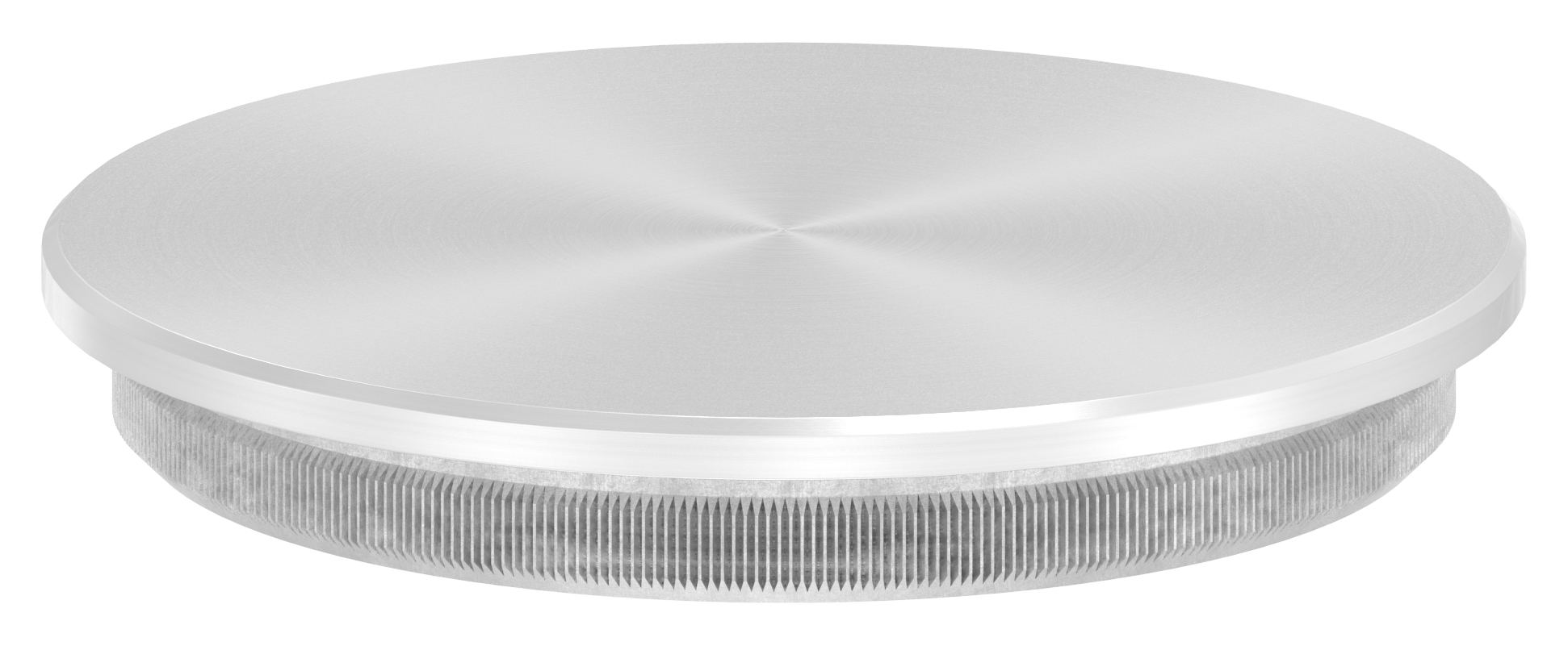 Rohrabschlussstopfen, für Rohr 48,3x2,5mm, V2A