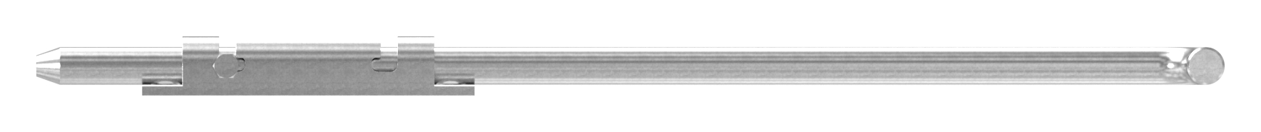 Torriegel zum Anschrauben, L: 500mm, V2A Torriegel zum Anschrauben, L: 500mm, V2A