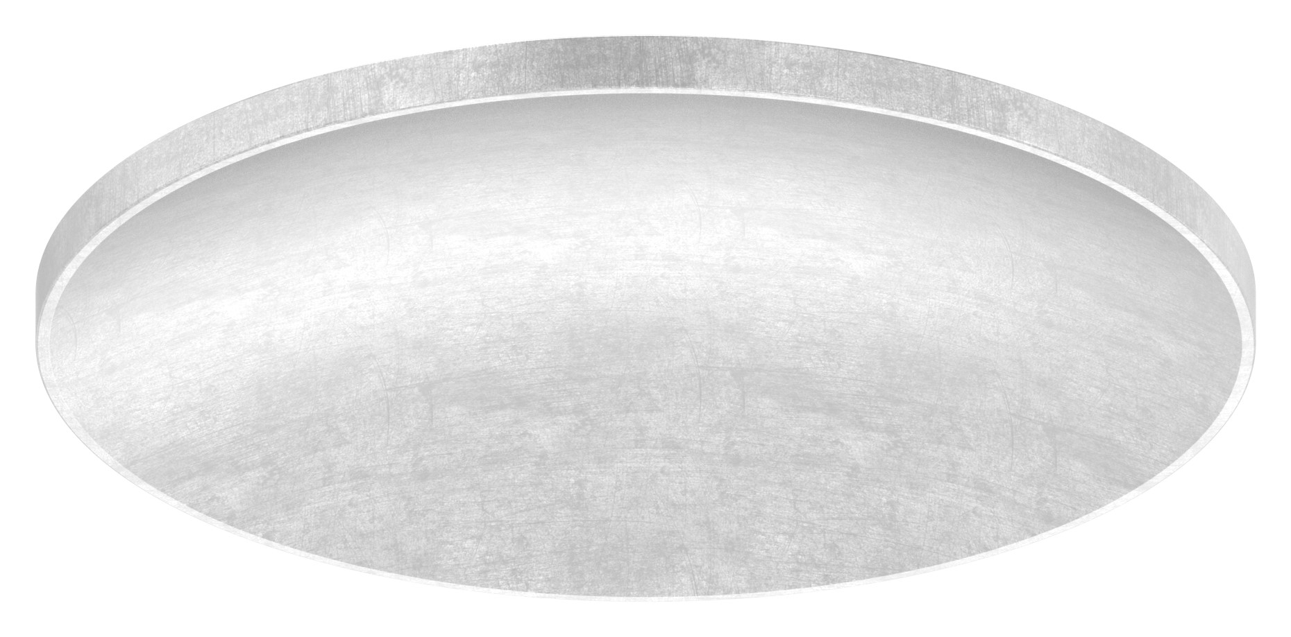 Gewölbte Schale Ø 42,4x2,0mm, H: 7mm, V2A