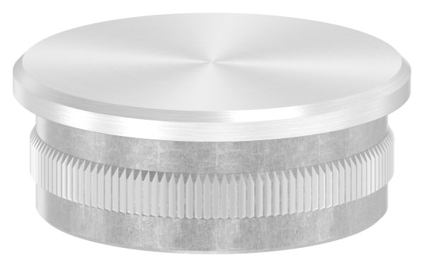 Rohrabschlussstopfen, für Rohr 42,4x2,0mm, V2A