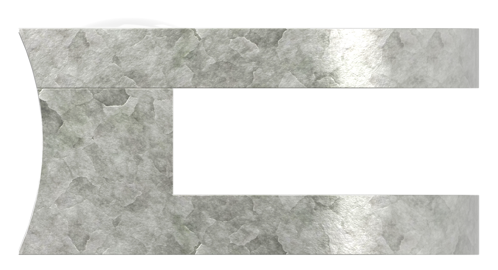 Glasklemme Mod. 30, Anschluss: 60,3mm, Zink roh Glasklemme Mod. 30, Anschluss: 60,3mm, Zink roh