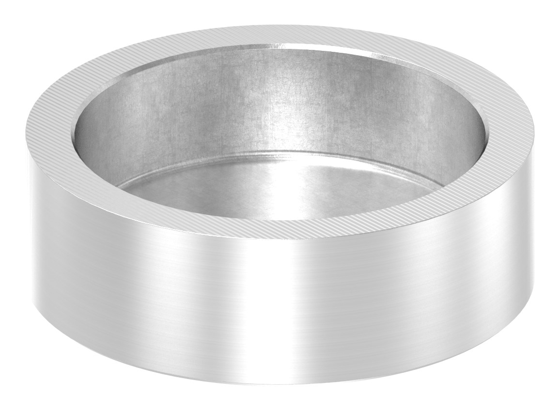 Unterteil für 62mm Glaspunkthalter, t: 20mm, V2A