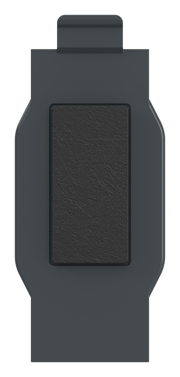 Sicherungsplatte für Mod. 36 - Zink roh pulverbeschichtet in RAL 7016 matt