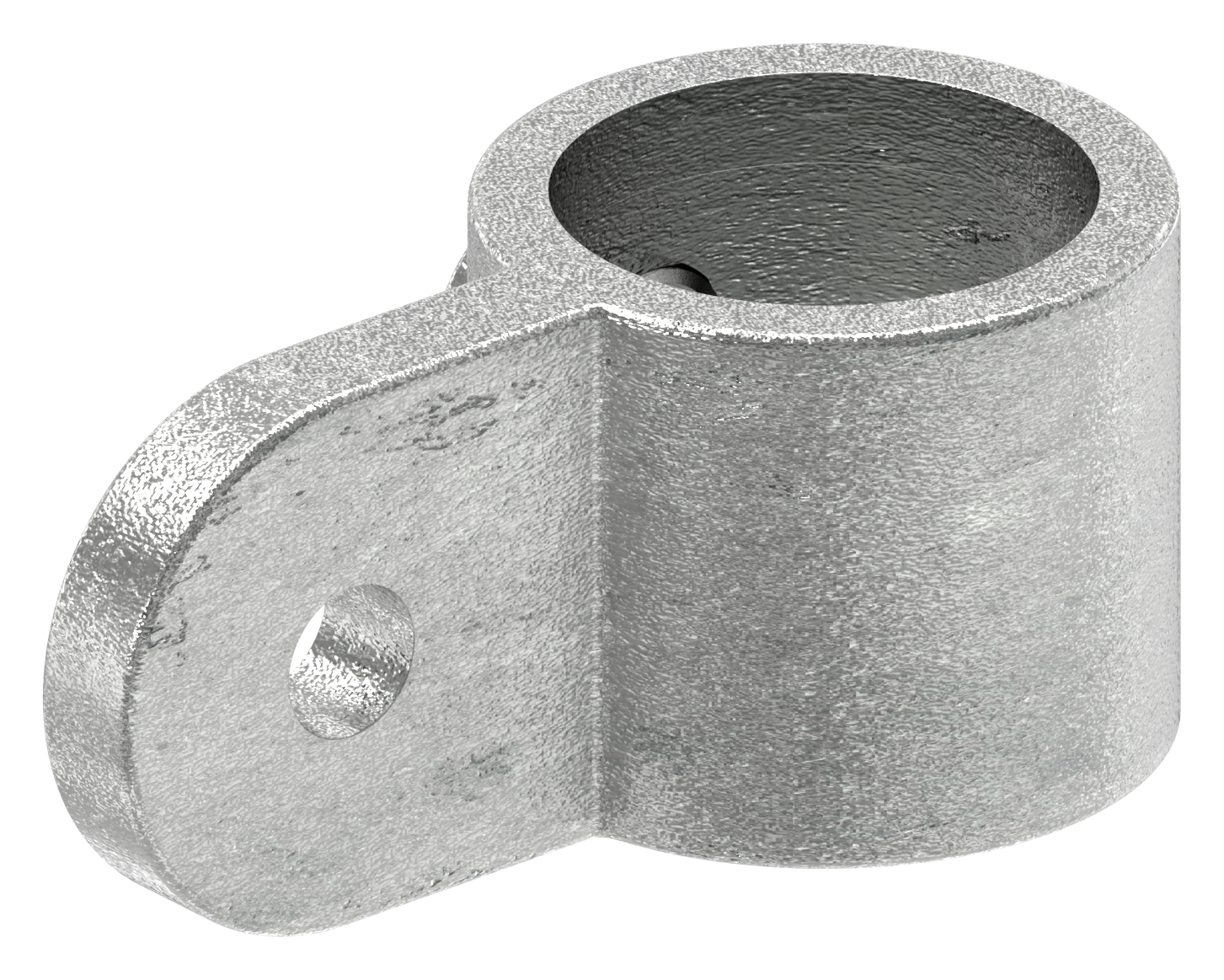 Halter mit einer Lasche, für Rohr Ø 33,7mm