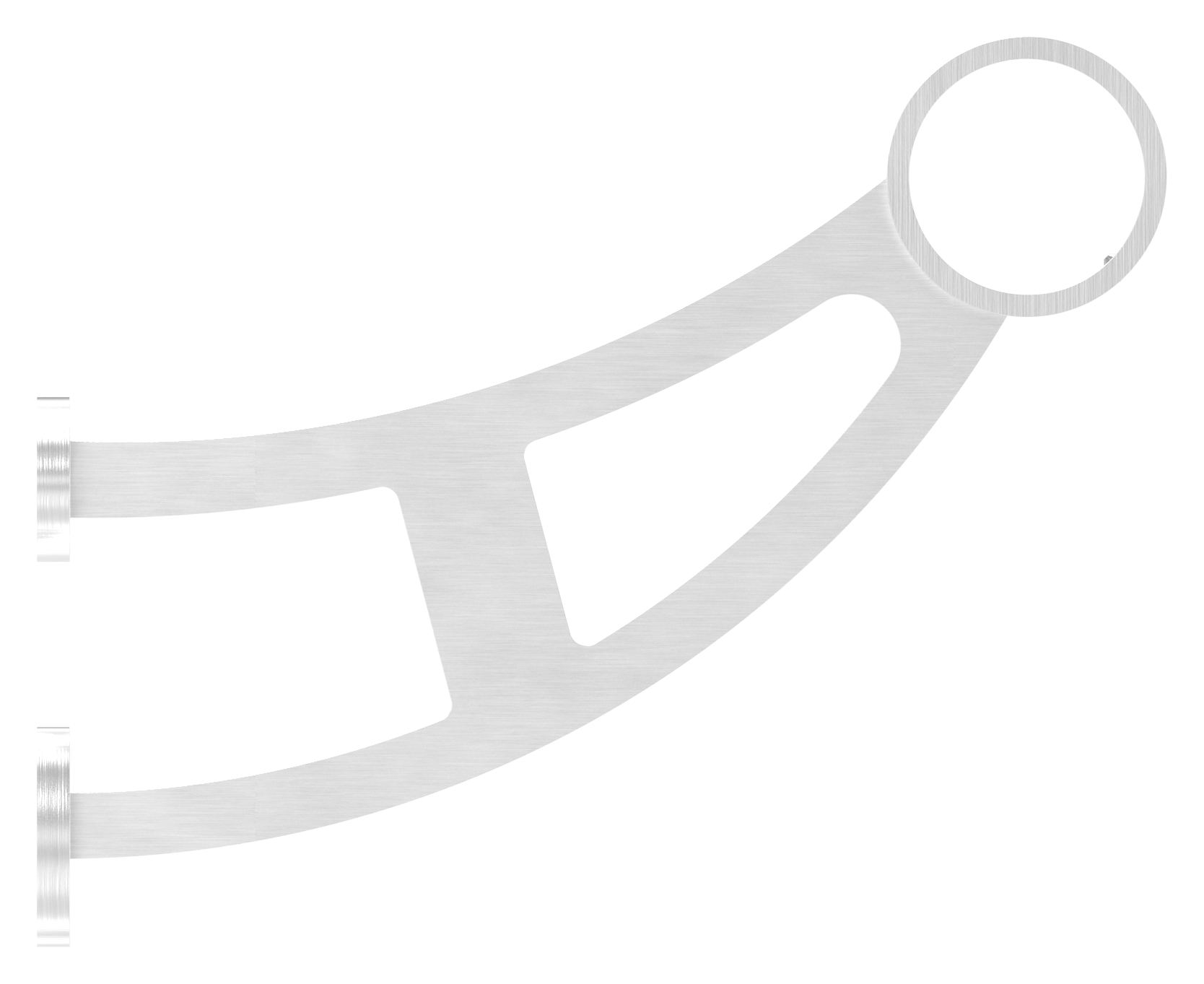 Fußlauf- / Handlaufstütze, für Rohr 42,4mm, V2A Fußlauf- / Handlaufstütze, für Rohr 42,4mm, V2A