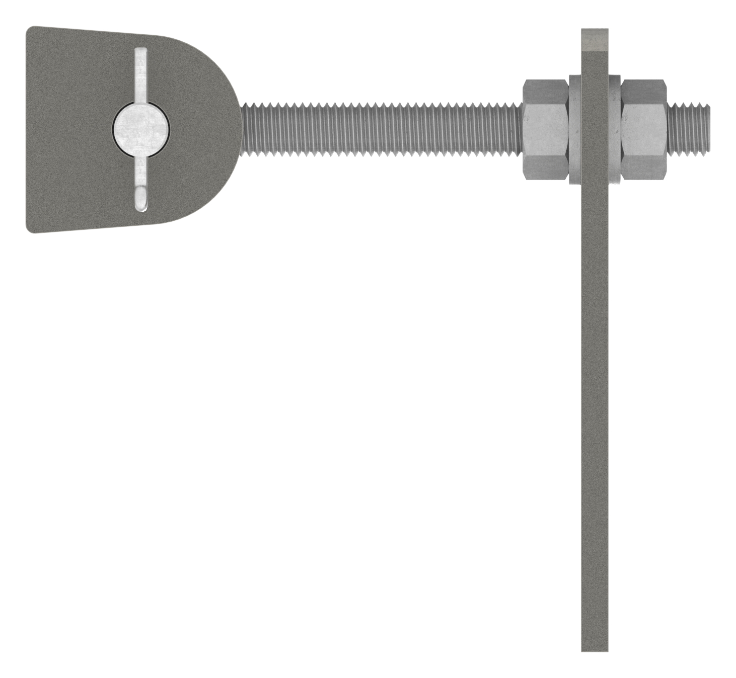 Torband M12, feuerverzinkt, mit Edelstahlbolzen Torband M12, feuerverzinkt, mit Edelstahlbolzen
