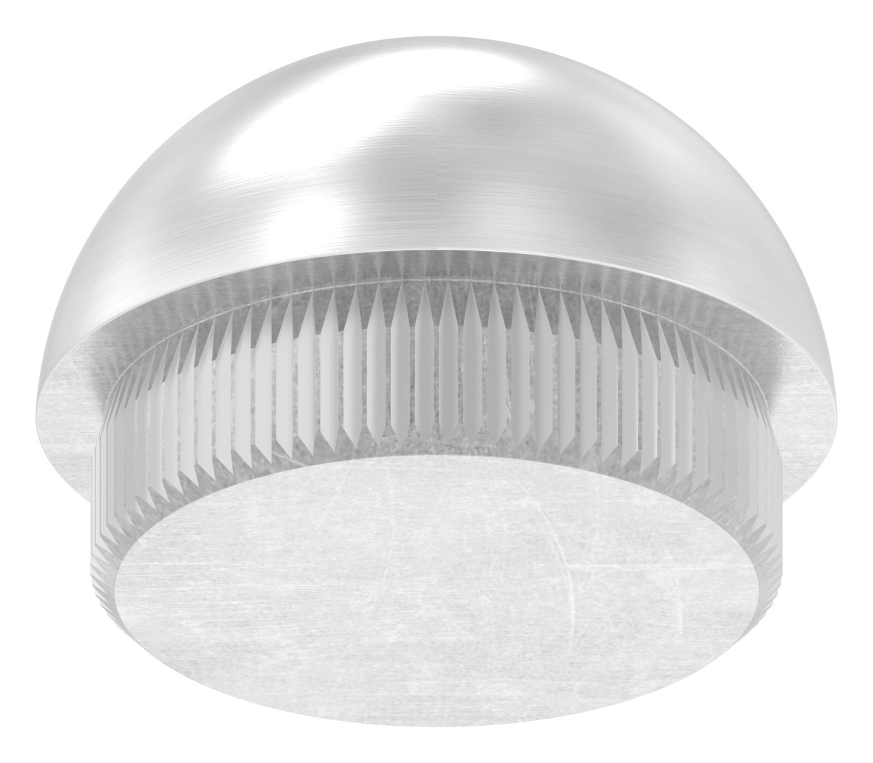 Rohrabschlussstopfen, für Rohr 33,7x2,5mm, V2A