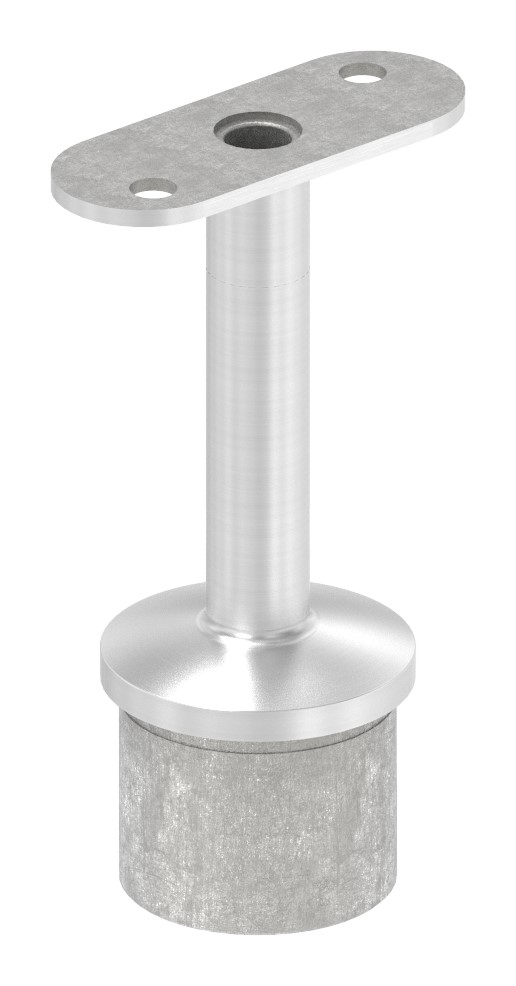 Rohrabschlussstopfen mit Stift für LED Handlauf, V4A