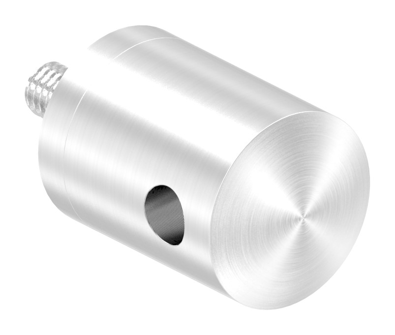 Seilhalter, für 5mm Seil, Anschluss: gerade, V2A