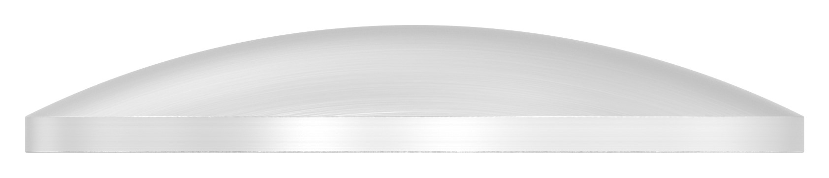 Gewölbte Schale Ø 42,4x2,0mm, H: 7mm, V2A