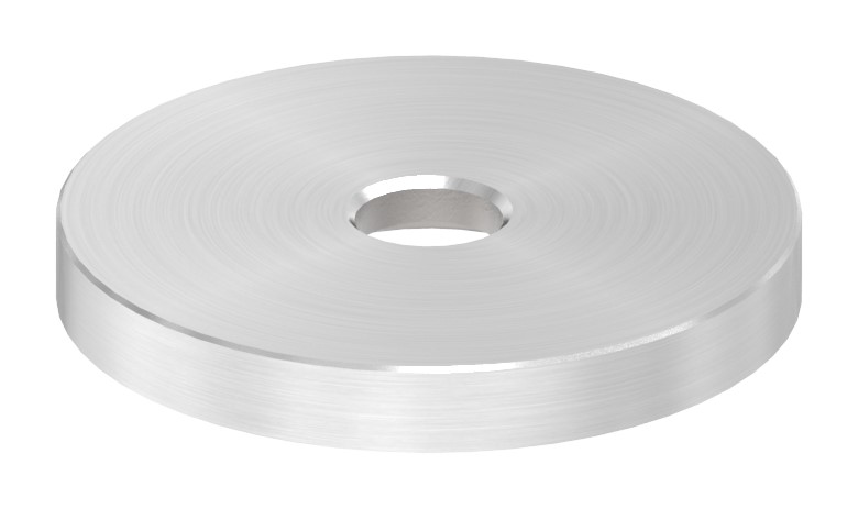 Unterteil Ø 40mm, mit Durchgangsbohrung , t: 5mm, V2A