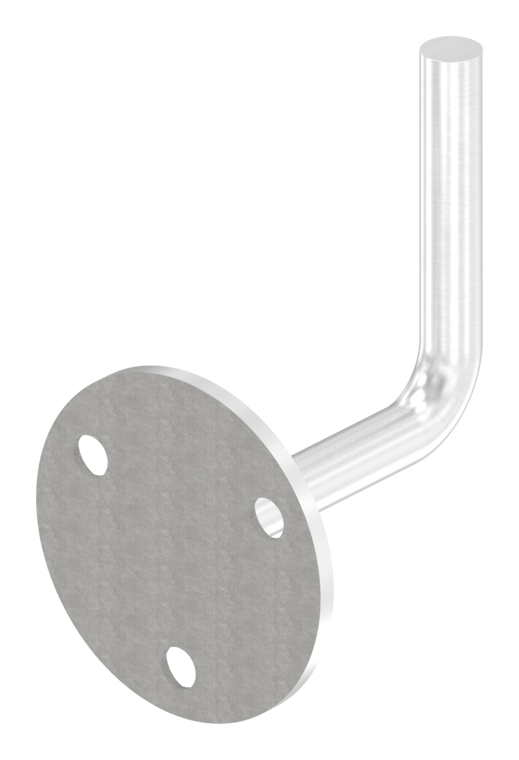 Handlaufhalter zum Anschweißen (Ronde und Bügel verschweißt), V4A