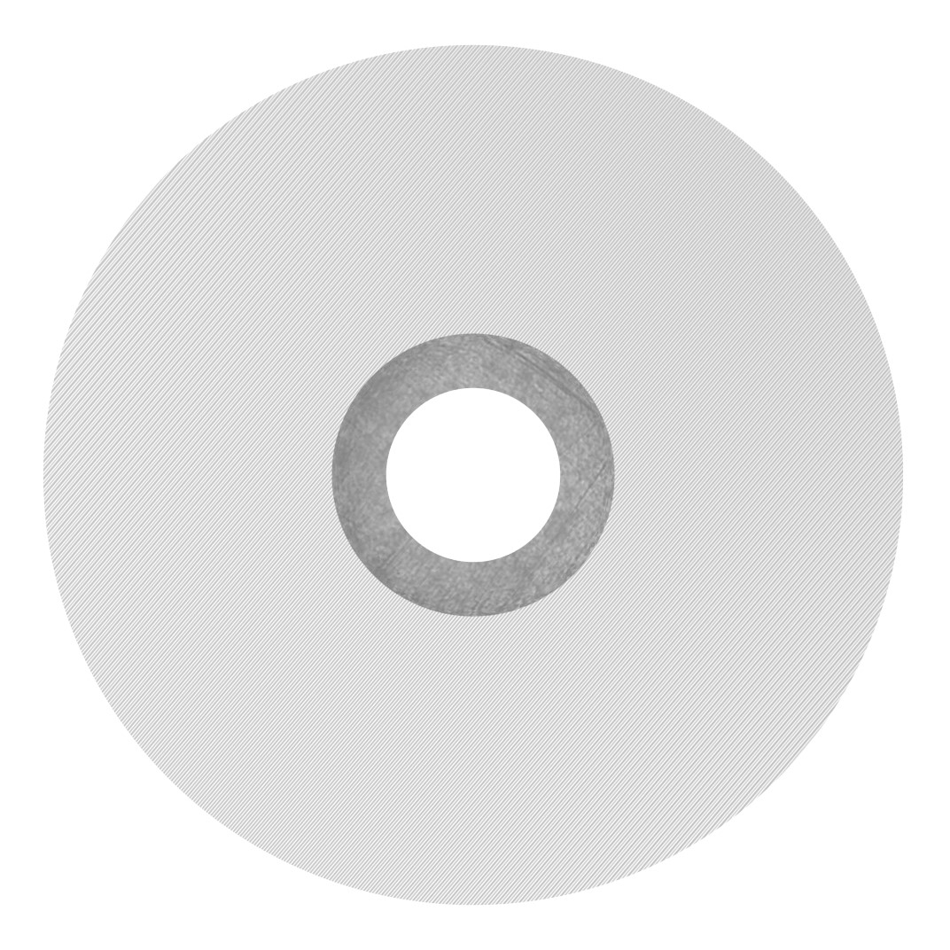 Unterteil Ø 52 mm, mit Durchgangsbohrung , t: 10mm, V2A