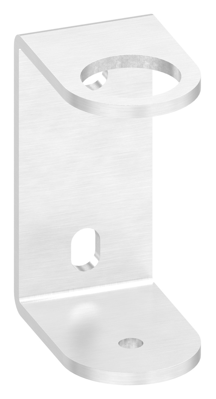 Wandbefestigung für Geländerpfosten 42,4mm, V2A