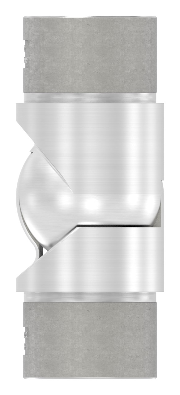 Gelenkstück hohl für Kabel, für Rohr 42,4x2,0mm, V4A Gelenkstück hohl für Kabel, für Rohr 42,4x2,0mm, V4A