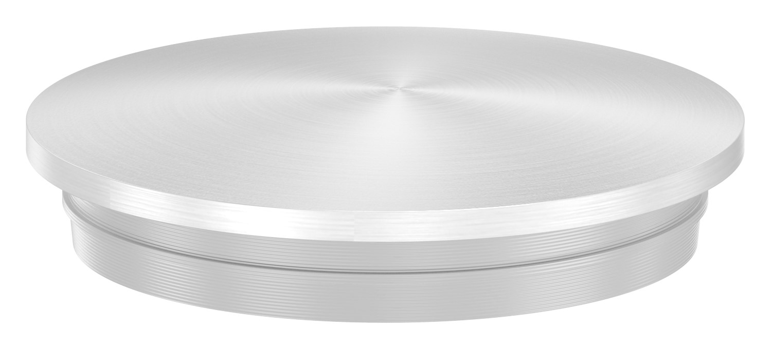 Rohrabschlussstopfen, für Rohr 33,7x2,0mm, V2A