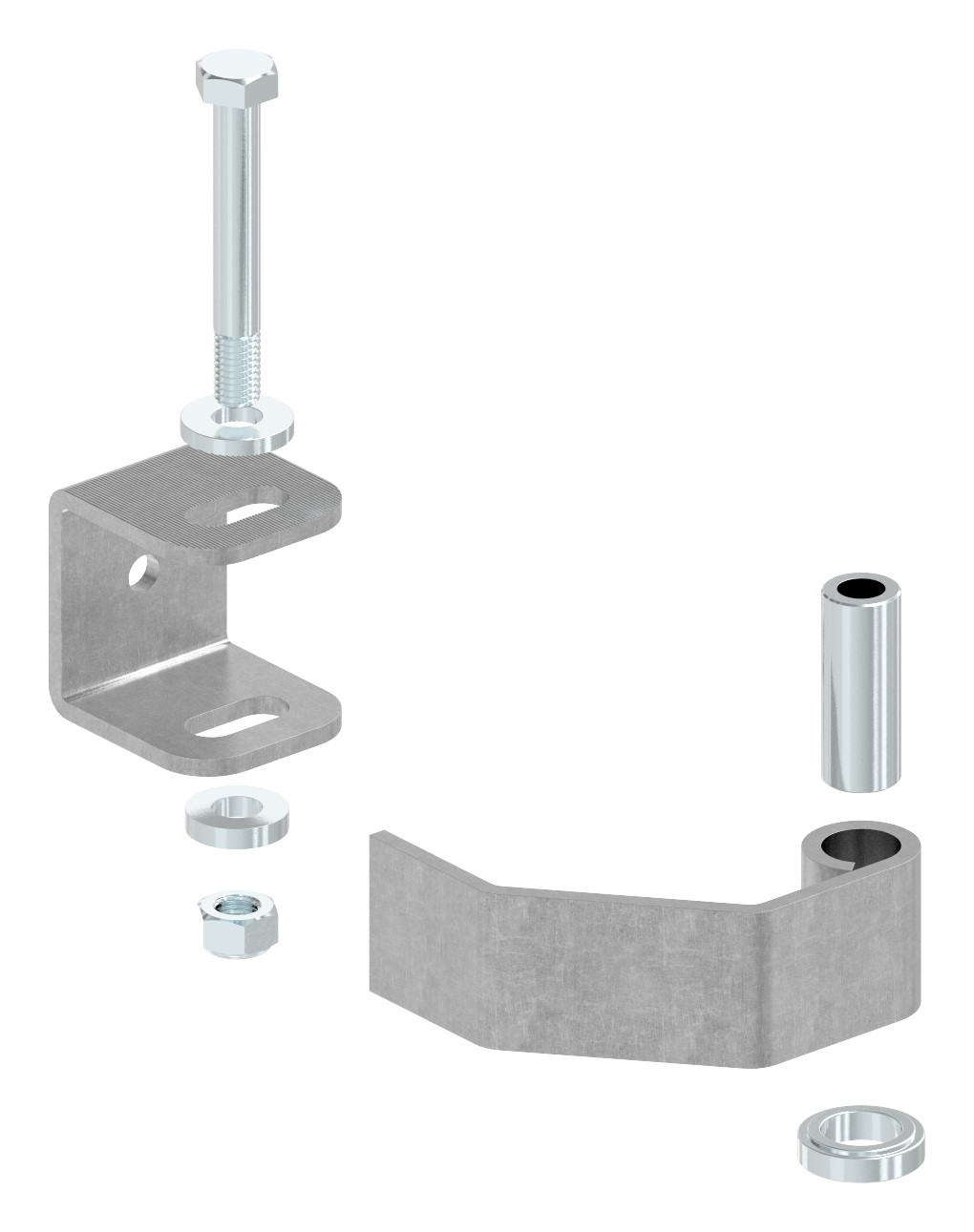Torband zum Anschweißen, galvanisch verzinkt