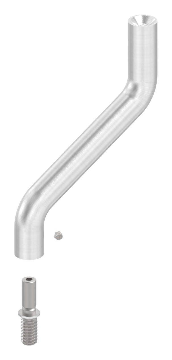 Bügel Ø 14mm, 2x 30° gebogen, V2A