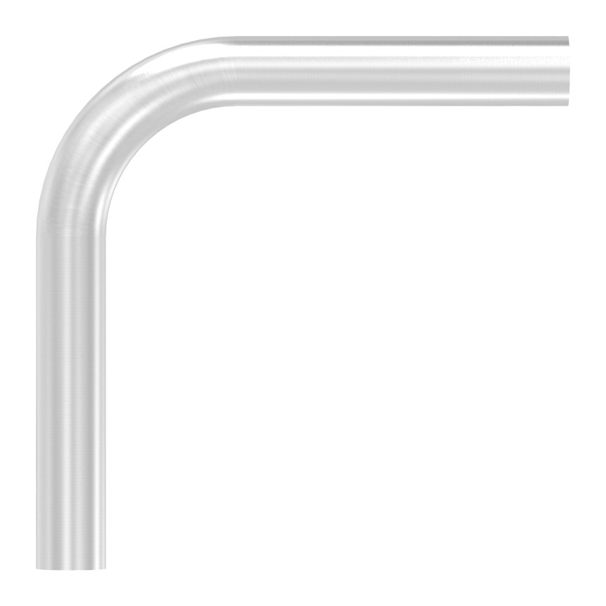 Rohrbogen 90°, aus Rohr 42,4x2,5mm, V2A