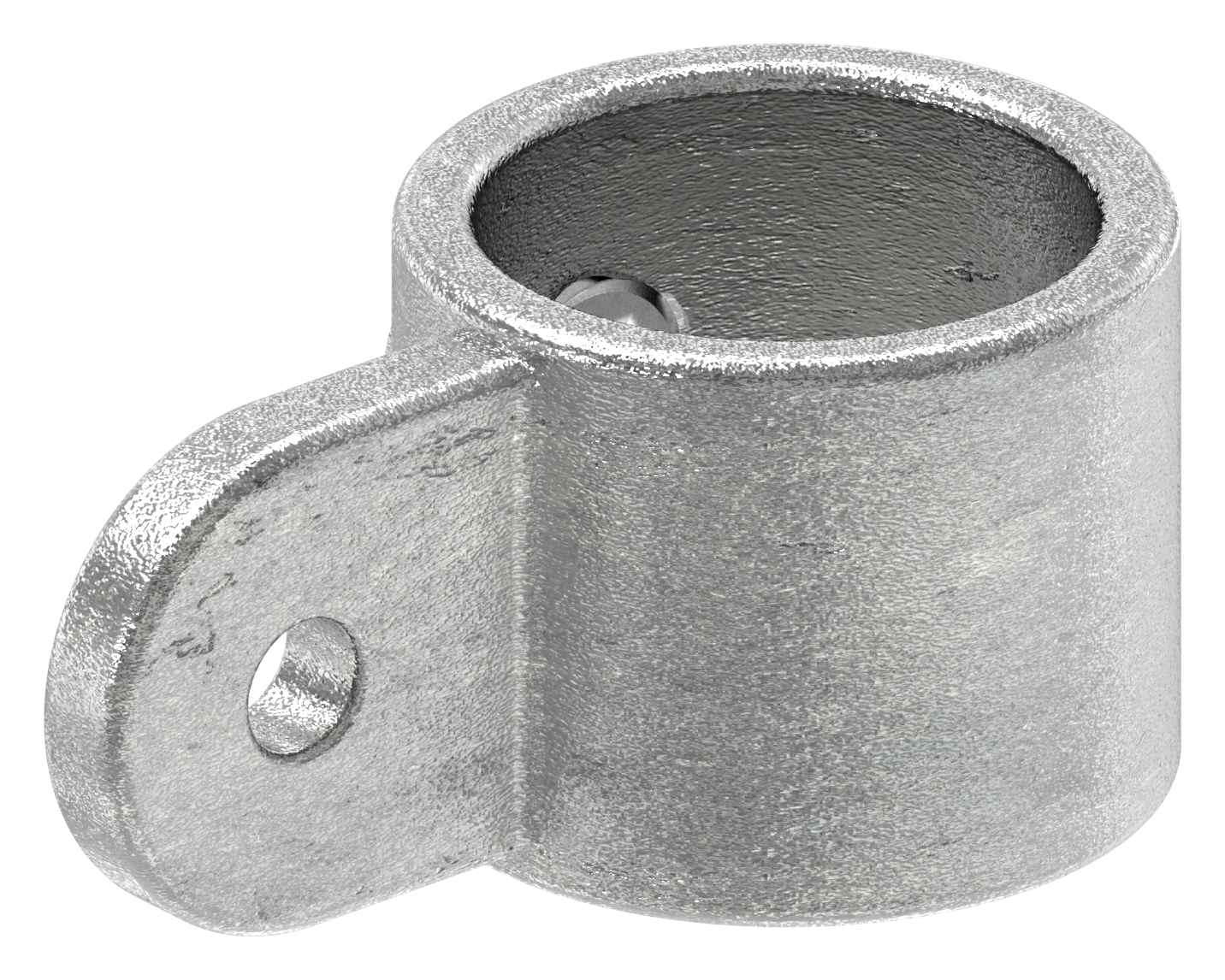 Halter mit einer Lasche, für Rohr Ø 42,4mm