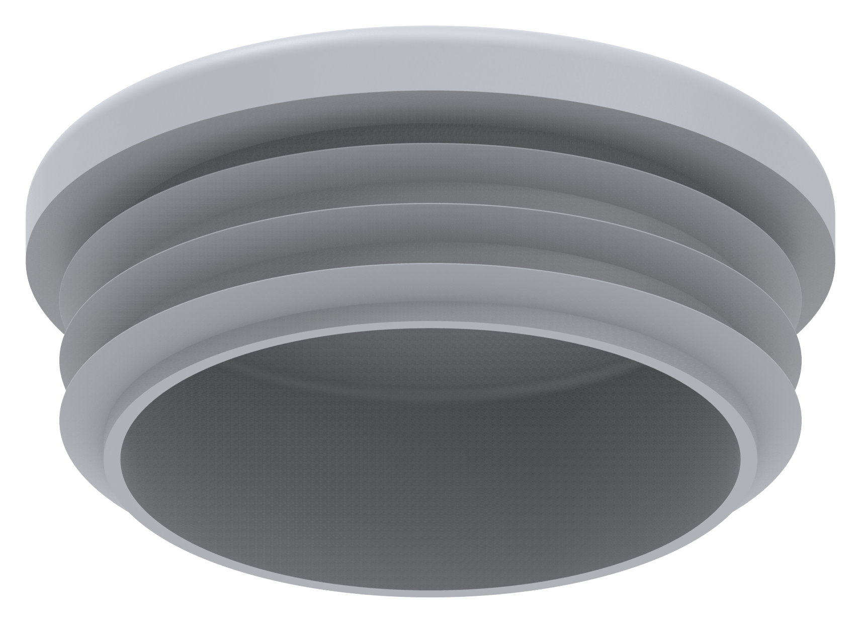 Kunststoffkappe für Rundrohr 48,3mm