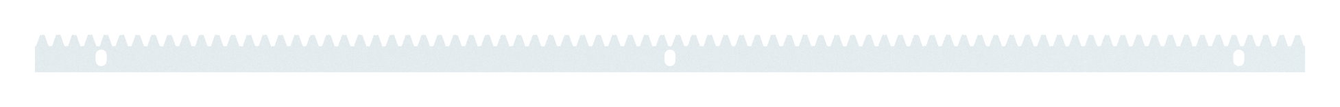 Zahnstange 30 x 12mm, Länge 1m, inkl. Befestigungsmaterial, verzinkt